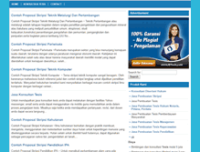 Tablet Screenshot of contohproposalskripsi.com